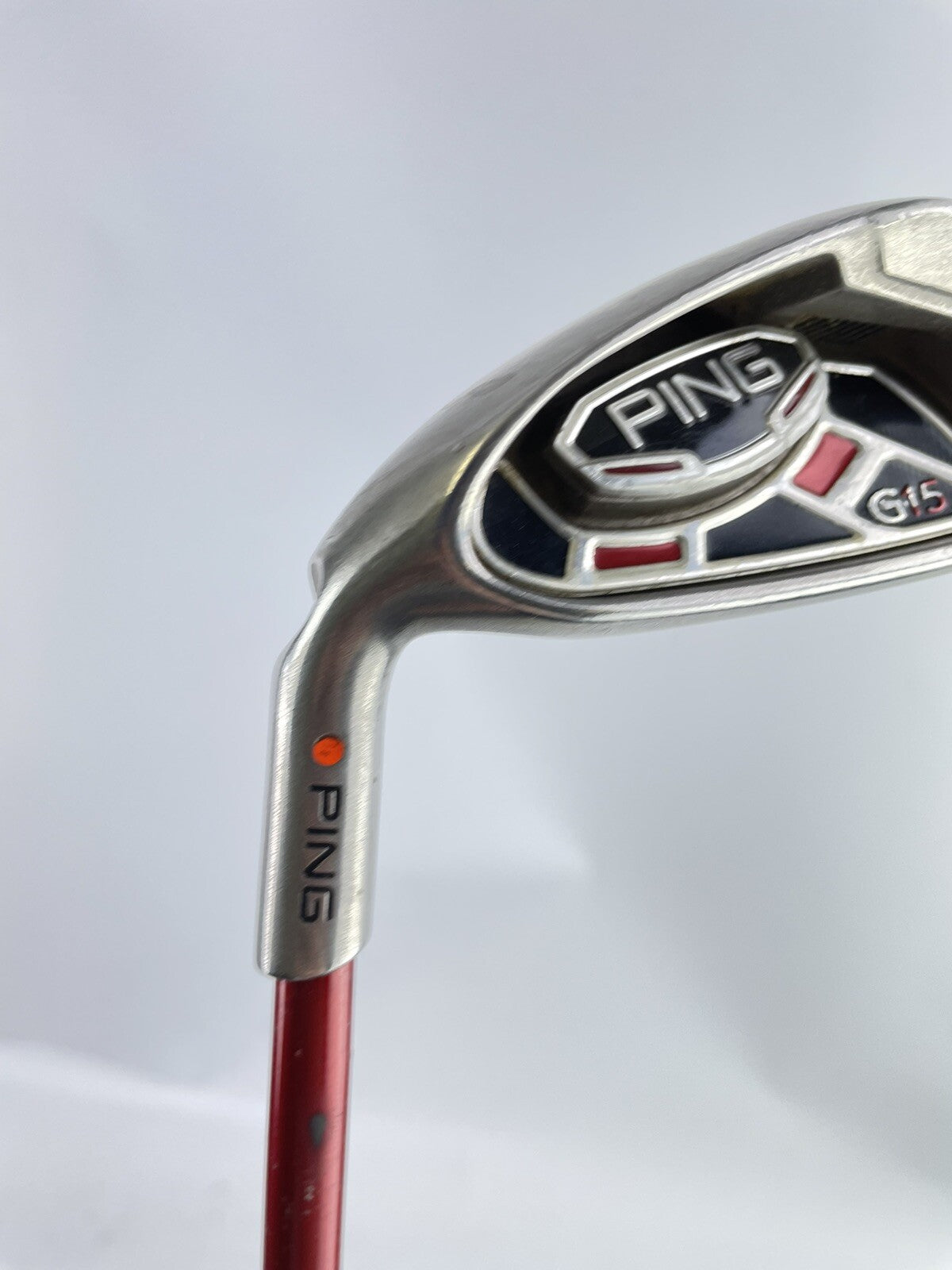 Ping G15 6 Iron Soft Regular (Senior) Graphite Orange Dot /Left Handed /70753