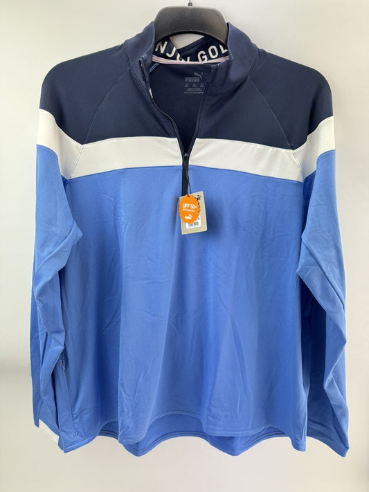 Puma Golf Women’s Pullover Lightweight 1/4 Zip UK XXL /New /223130