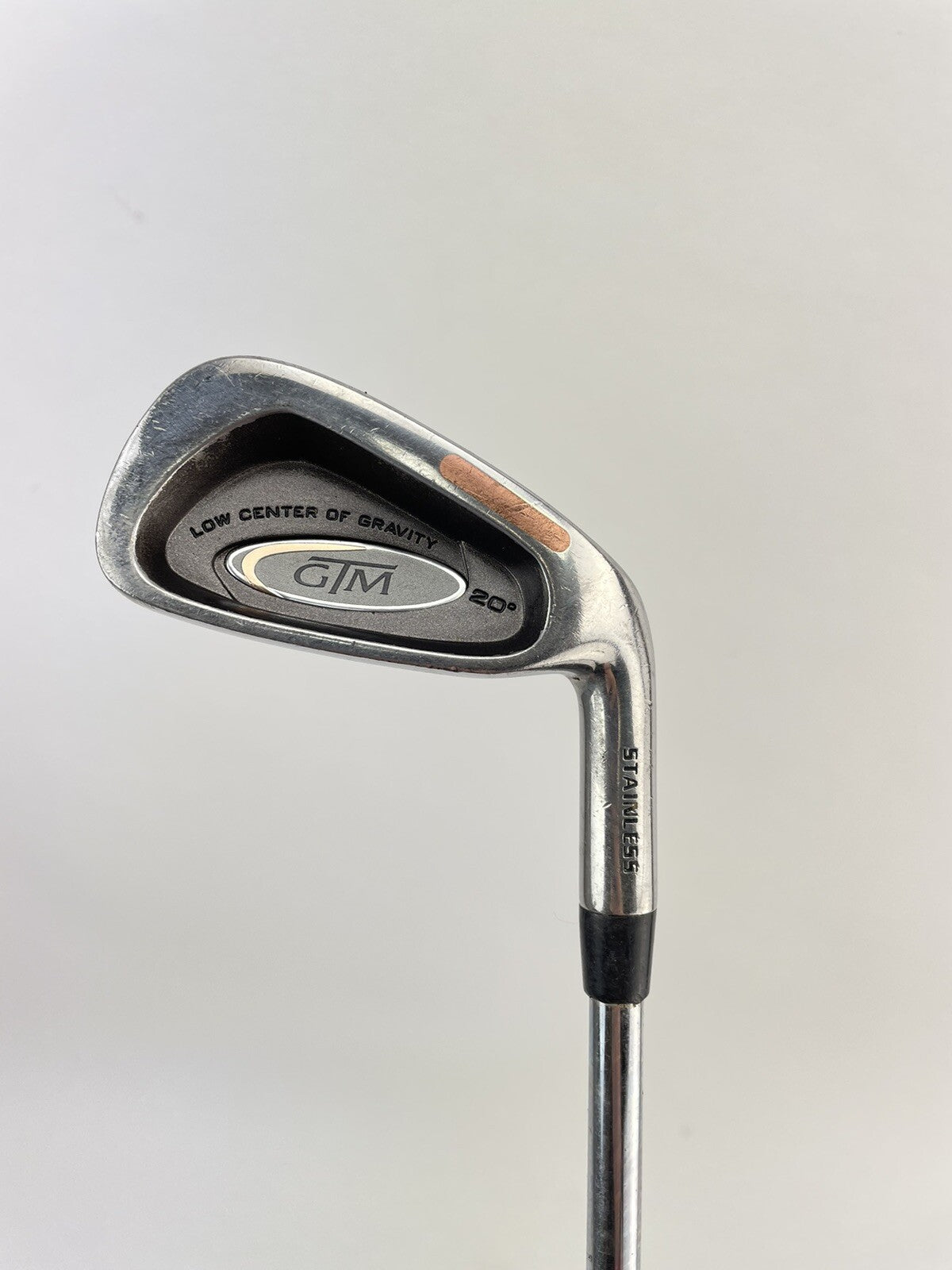 Mens Golf 3 Iron 20* GTM Regular Flex Steel /Right Handed /New Grip /181530