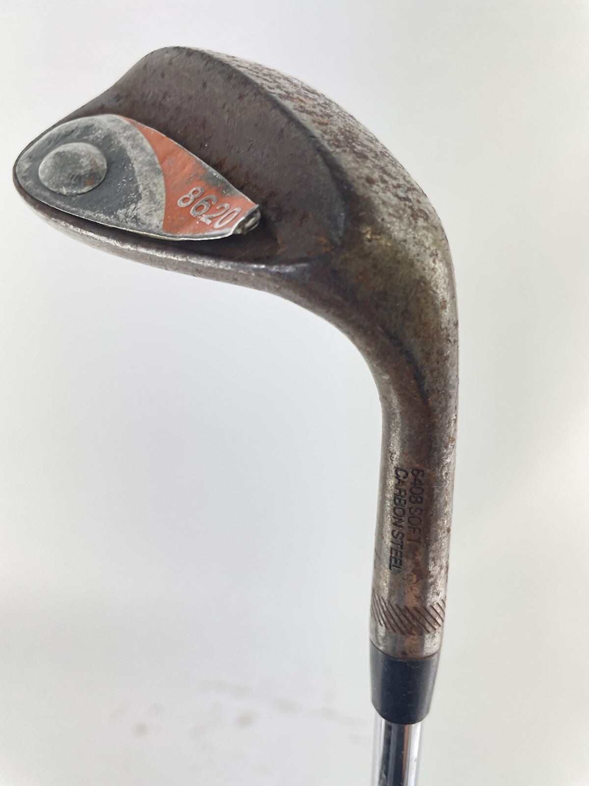 Golf Lob Wedge 64* Raw Rusty Wedge Regular Flex Steel /Right Handed /126981