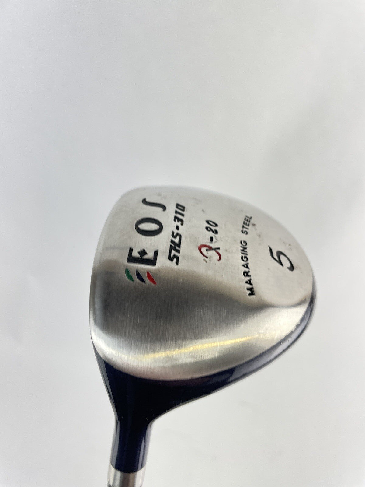 EOS Golf Left Handed 5 Wood Mens Regular Graphite /New Grip Fitted /159771