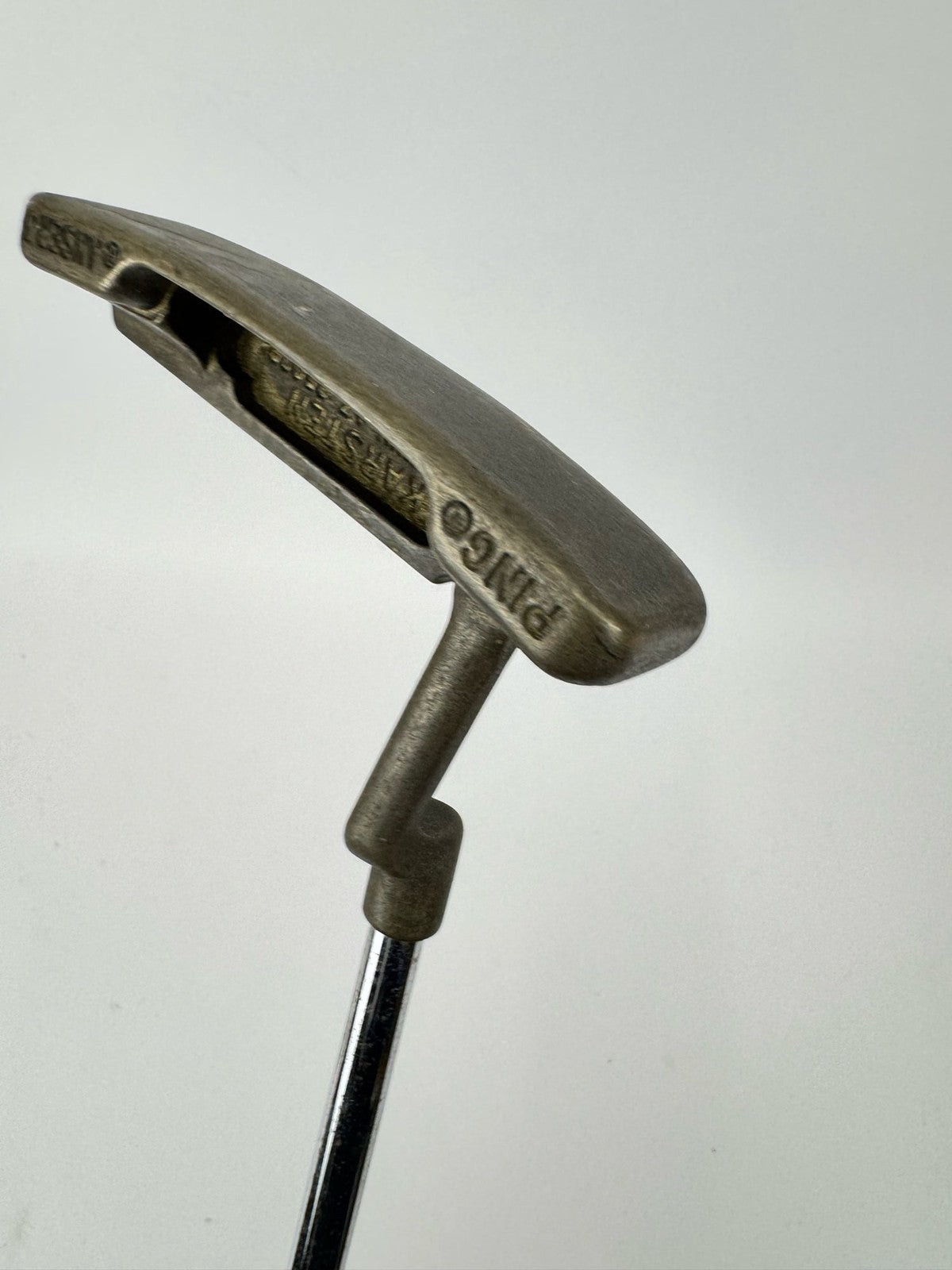 Ping Anser3 Putter Brass Steel Shaft Toe Balanced Golf Pride Grip /Right /367661