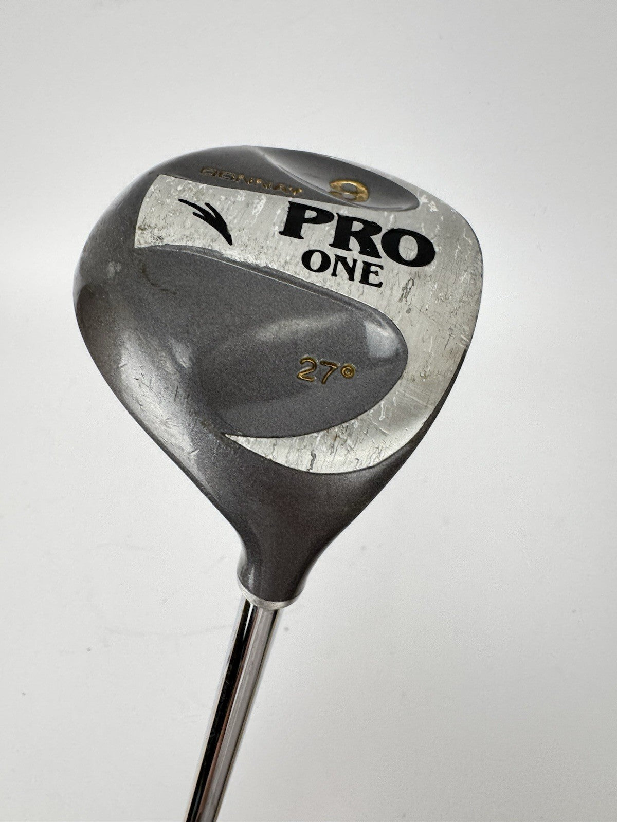Donnay Pro 9 Wood 27* Regular Flex Steel /Right Handed /New Grip /350641