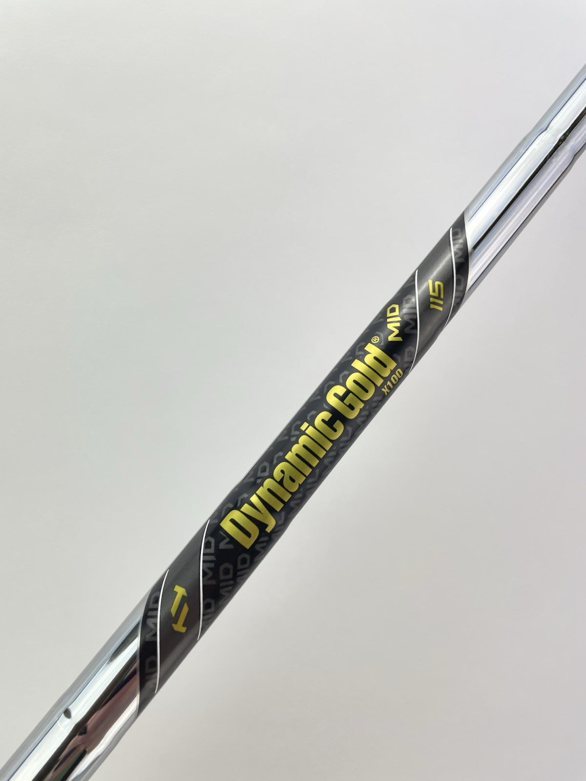 Dynamic Gold Mid 115 Iron Shaft X100 X Flex Steel 35.25” /0.355 Tapered /288373