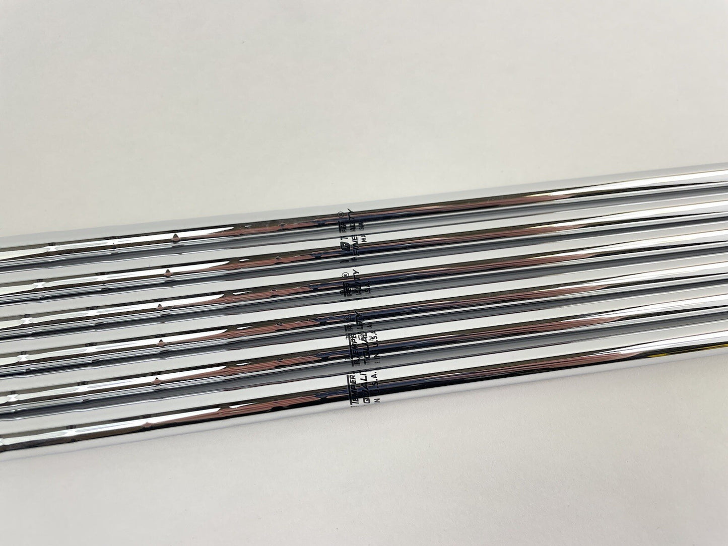 True Temper Iron Shaft Set (6) Junior /Ladies Flex Steel 0.370 Parallel 37" /New0