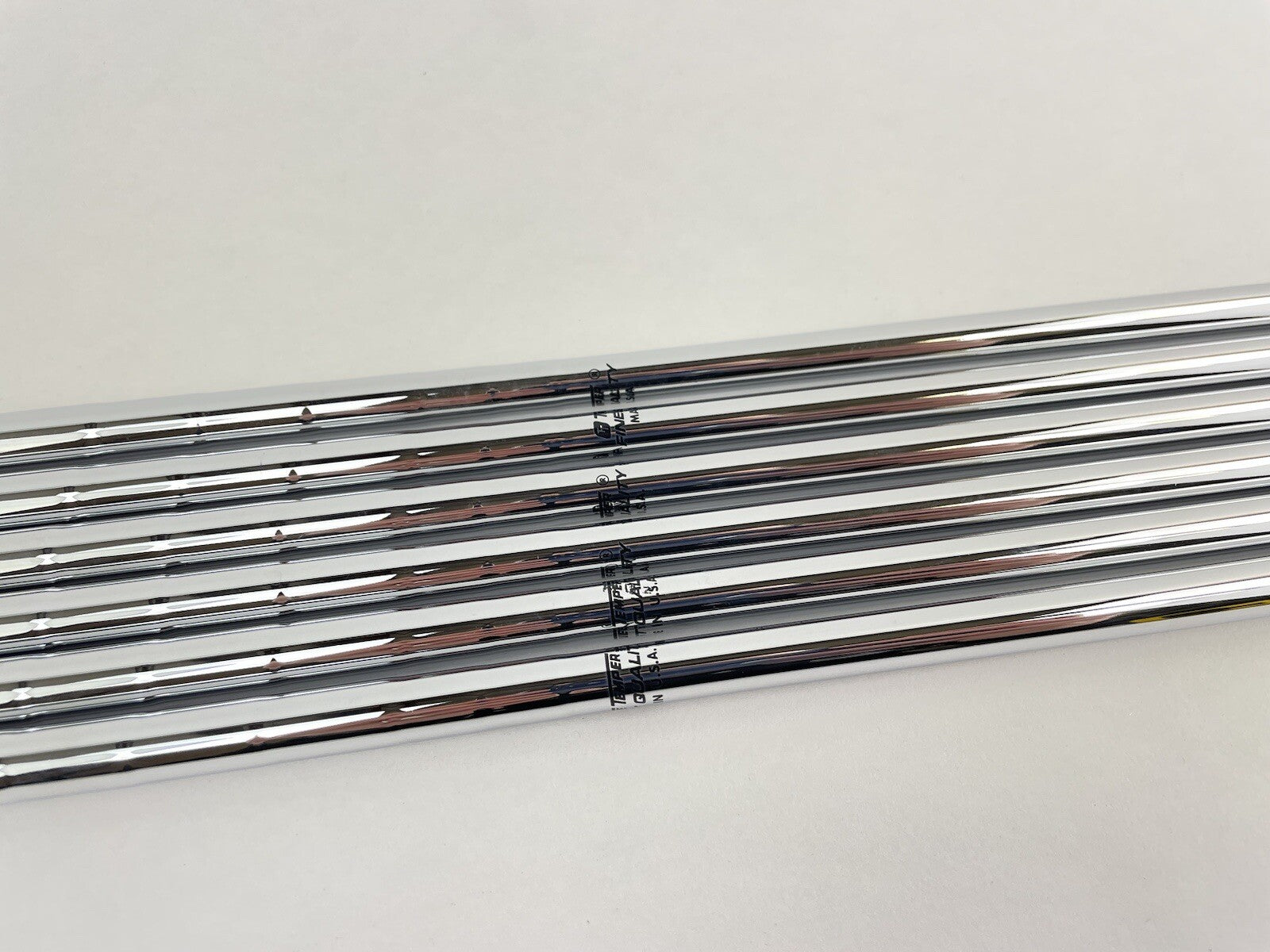 True Temper Iron Shaft Set (6) Junior /Ladies Flex Steel 0.370 Parallel 37" /New0