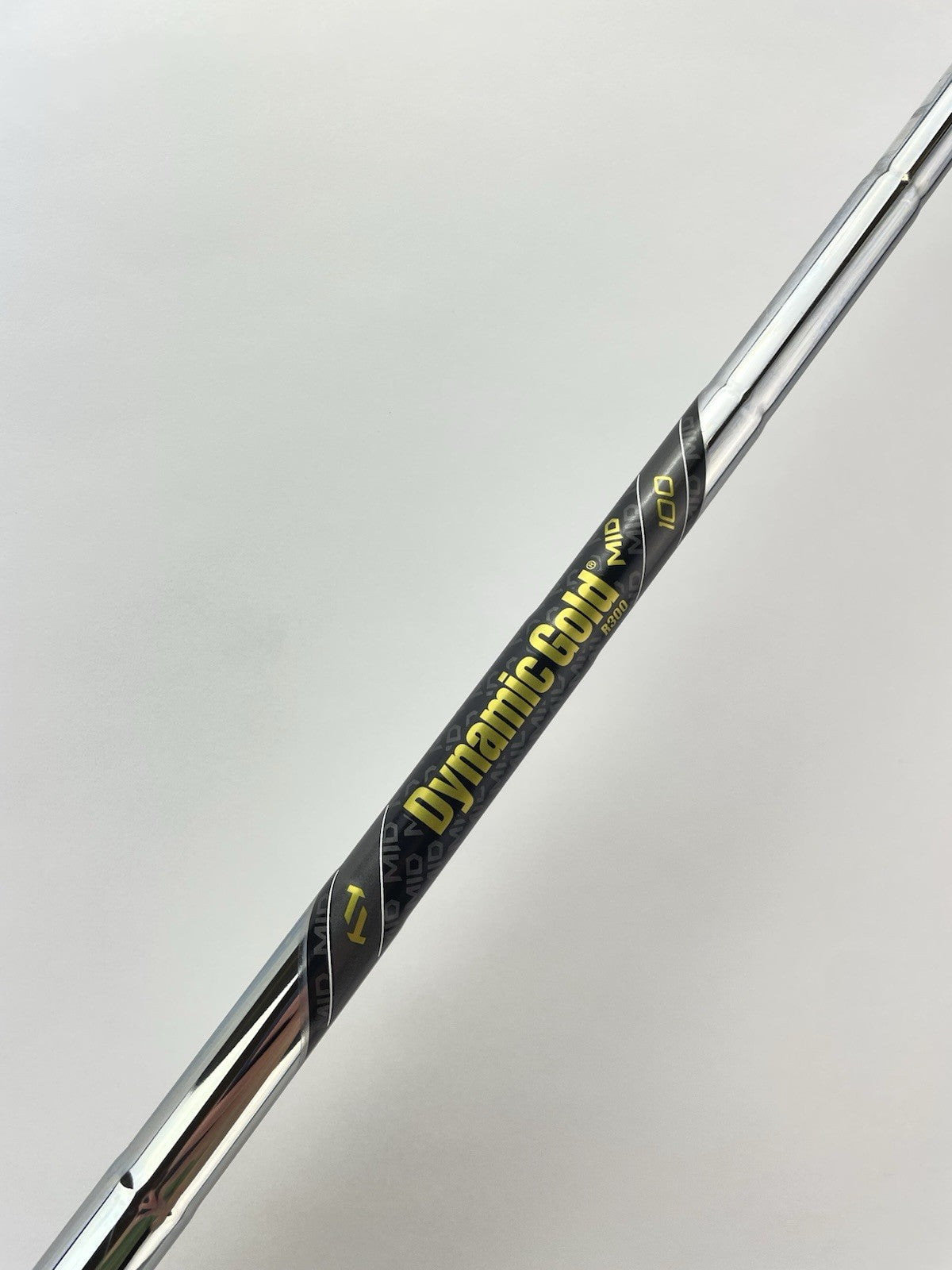 Dynamic Gold Mid 100 Iron Shaft R300 Regular Flex Steel 35.5” /0.355 /288340