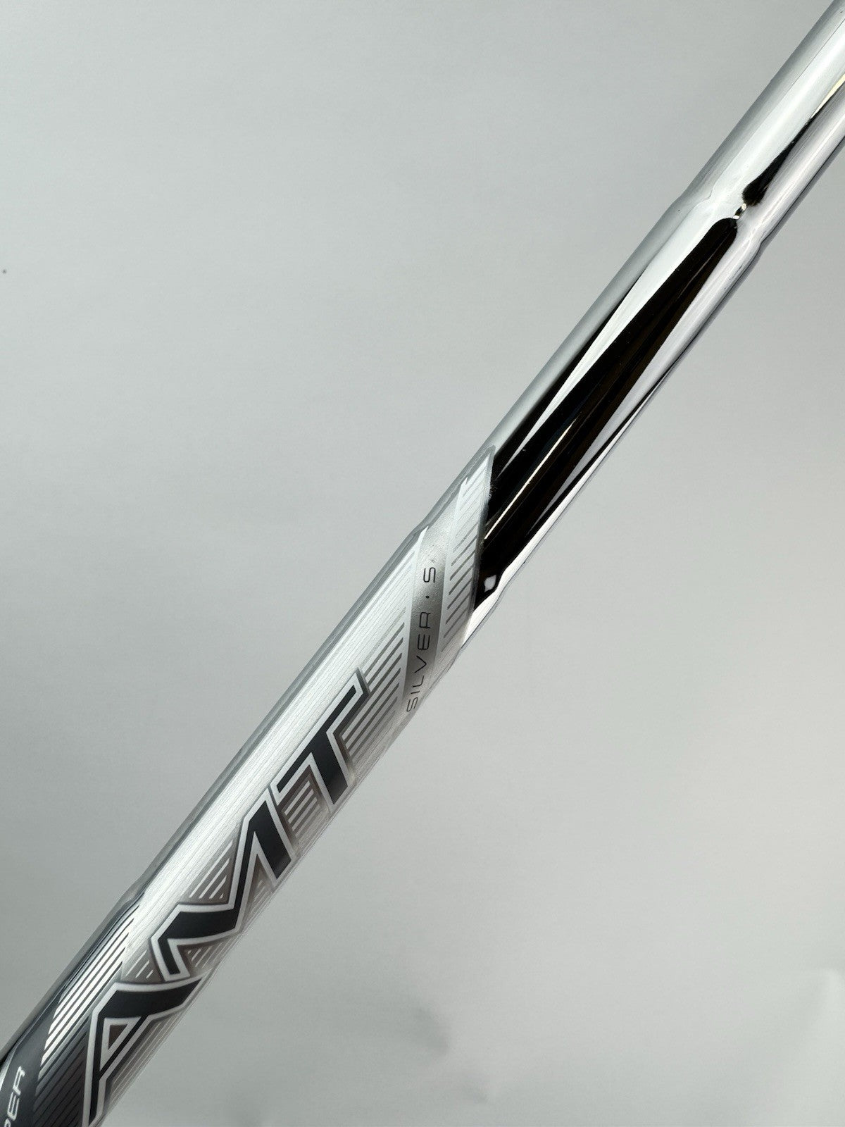 True Temper AMT Silver Iron Shaft Stiff Steel 35.5” /0.355 Tapered /314806