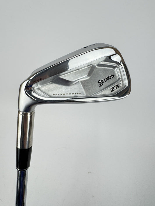 Srixon ZX7 7 Iron Left Handed Zelos7 Regular Steel -1/2” /Demo /333750
