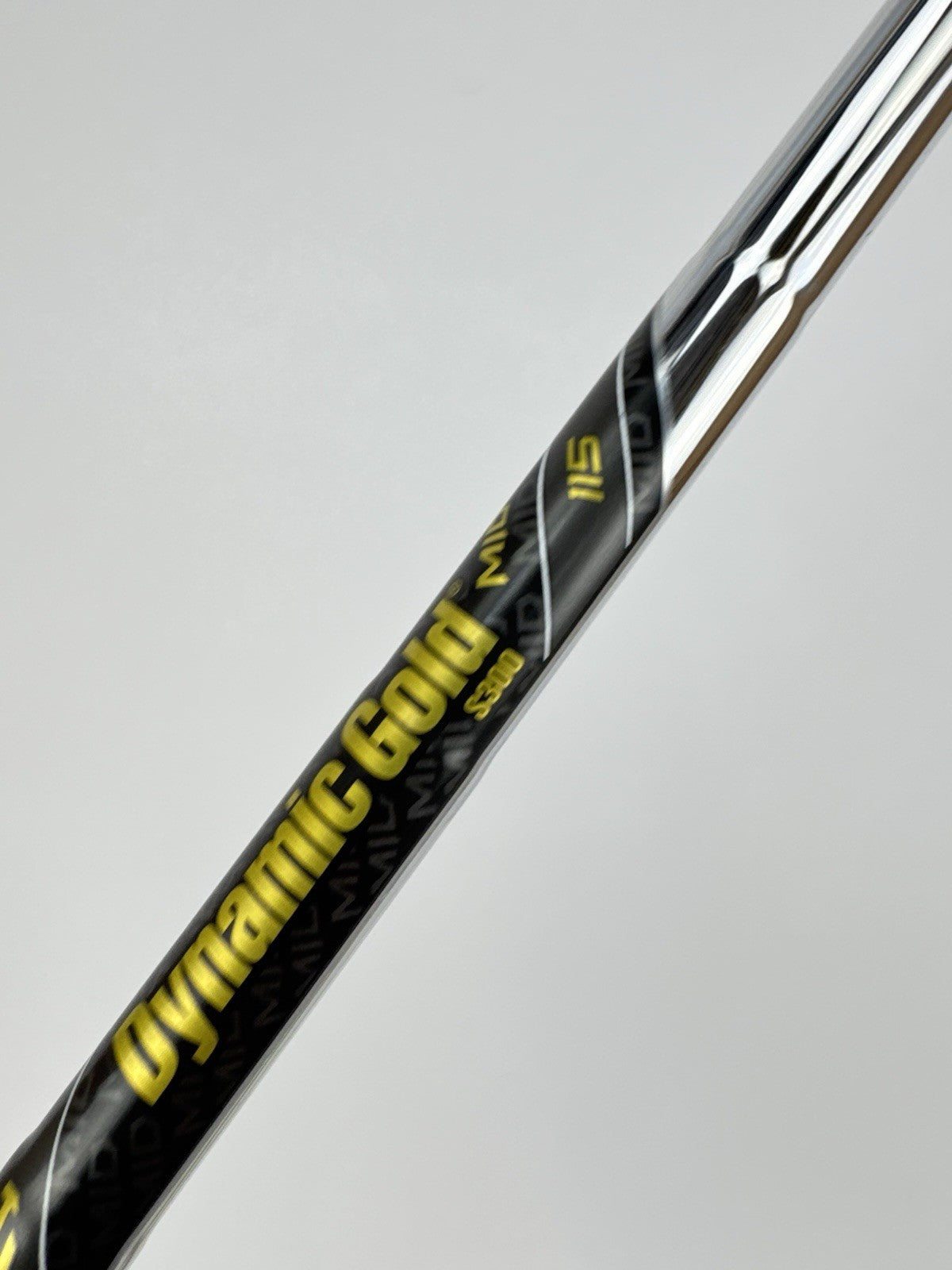 Dynamic Gold 115 Iron Shaft Mid S300 Stiff Flex Steel 36.25” /0.355 /330965