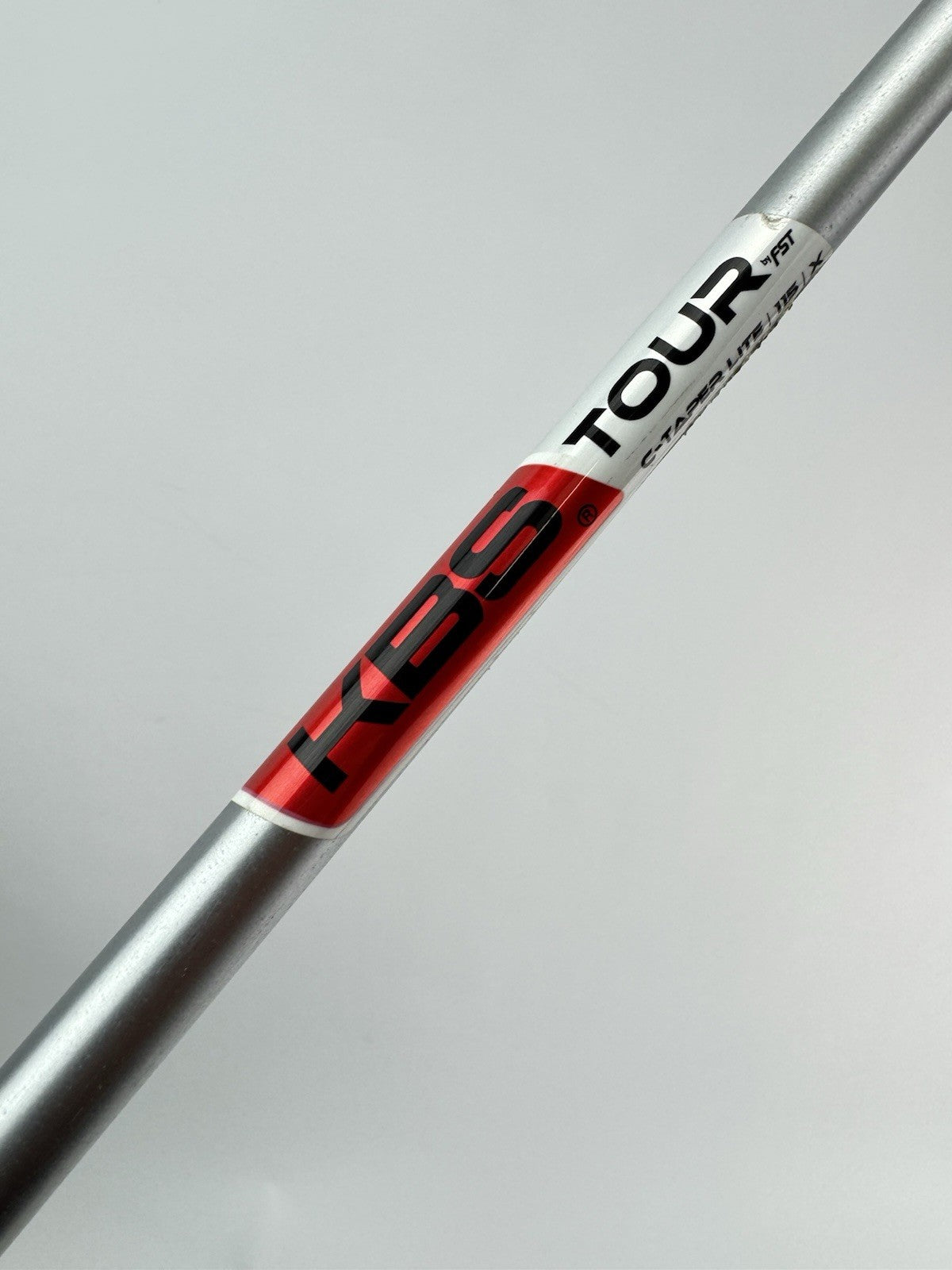 KBS Tour C-Taper Lite 115 Iron Shaft X Flex Steel 36” /0.355 Tapered /306110