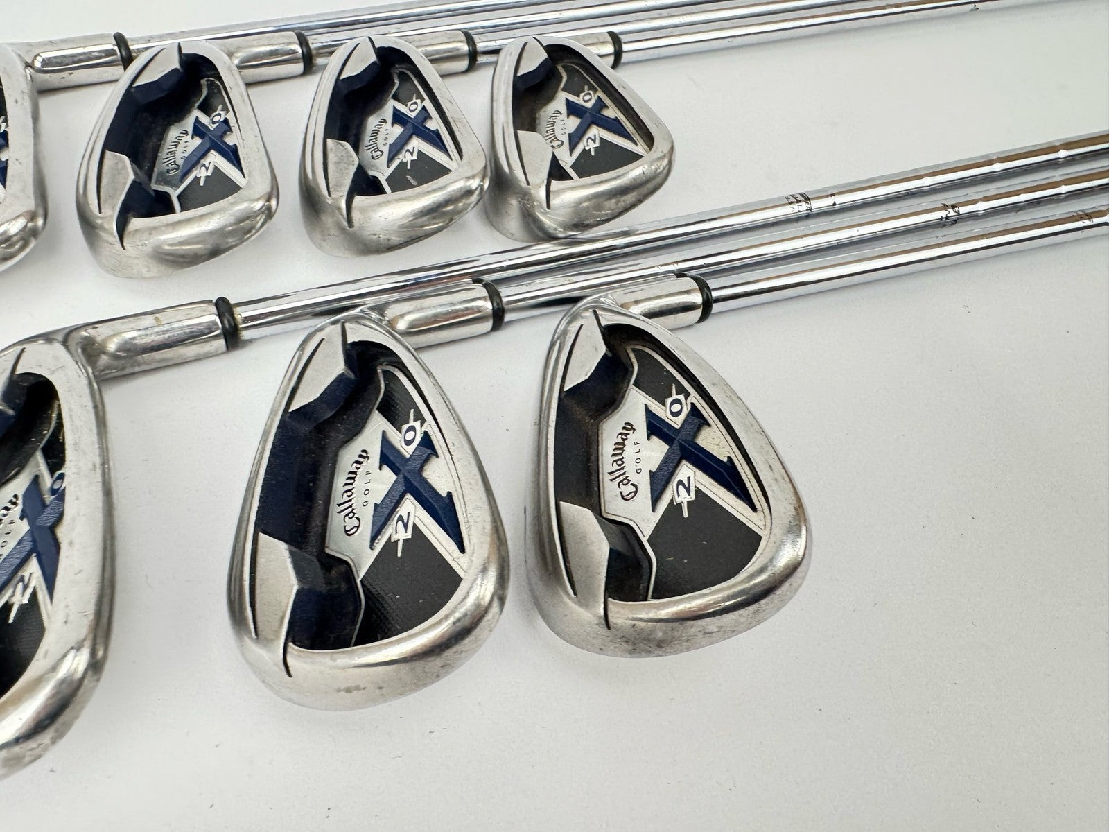 Callaway X20 Iron Set 4PW Uniflex Steel Shafter Right Handed New Grips F/367252