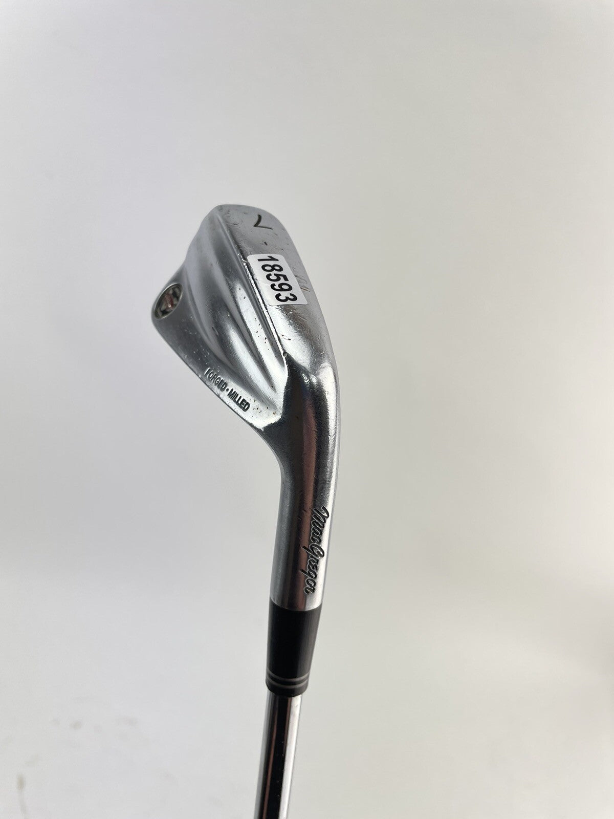 Macgregor V-Foil 7 Iron Forged . Milled Regular Steel /Right /New Grip /1859321