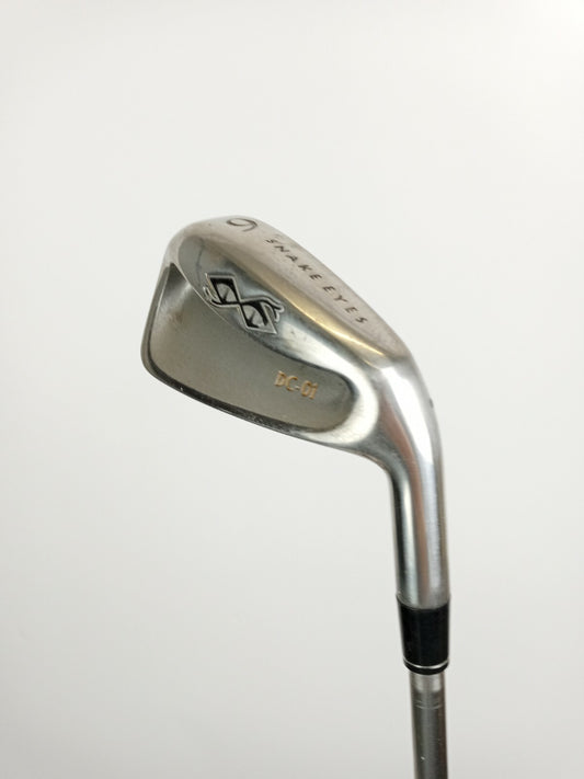 Snake Eyes DC-01 6 Iron Regular Flex Steel /Right /New Grip0