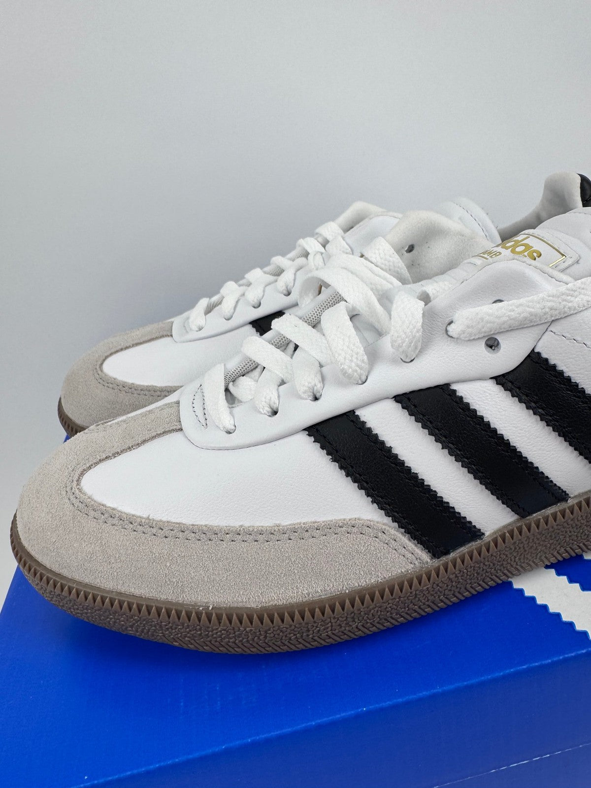 Adidas Samba Spikeless Golf Shoes Unisex Size UK 7 JH6149 White Black /314232