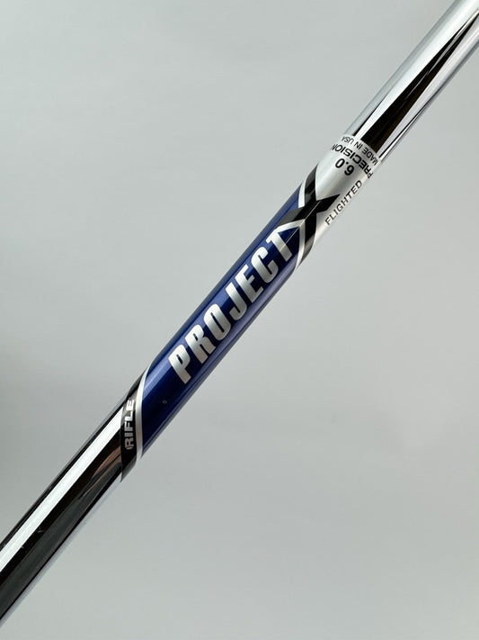 Project X Iron Shaft Flighted 6.0 Stiff Flex Steel 37.5” 0.370 Parallel /286430