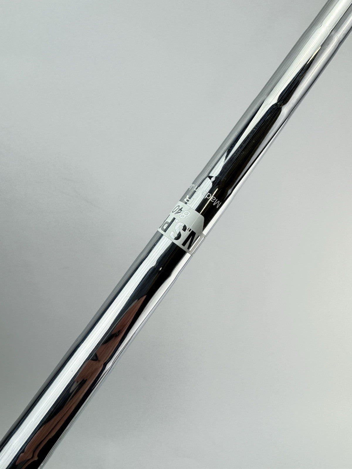 Nippon 840 Iron Shaft Regular Flex Steel 35.5” /0.370 Parallel /310891
