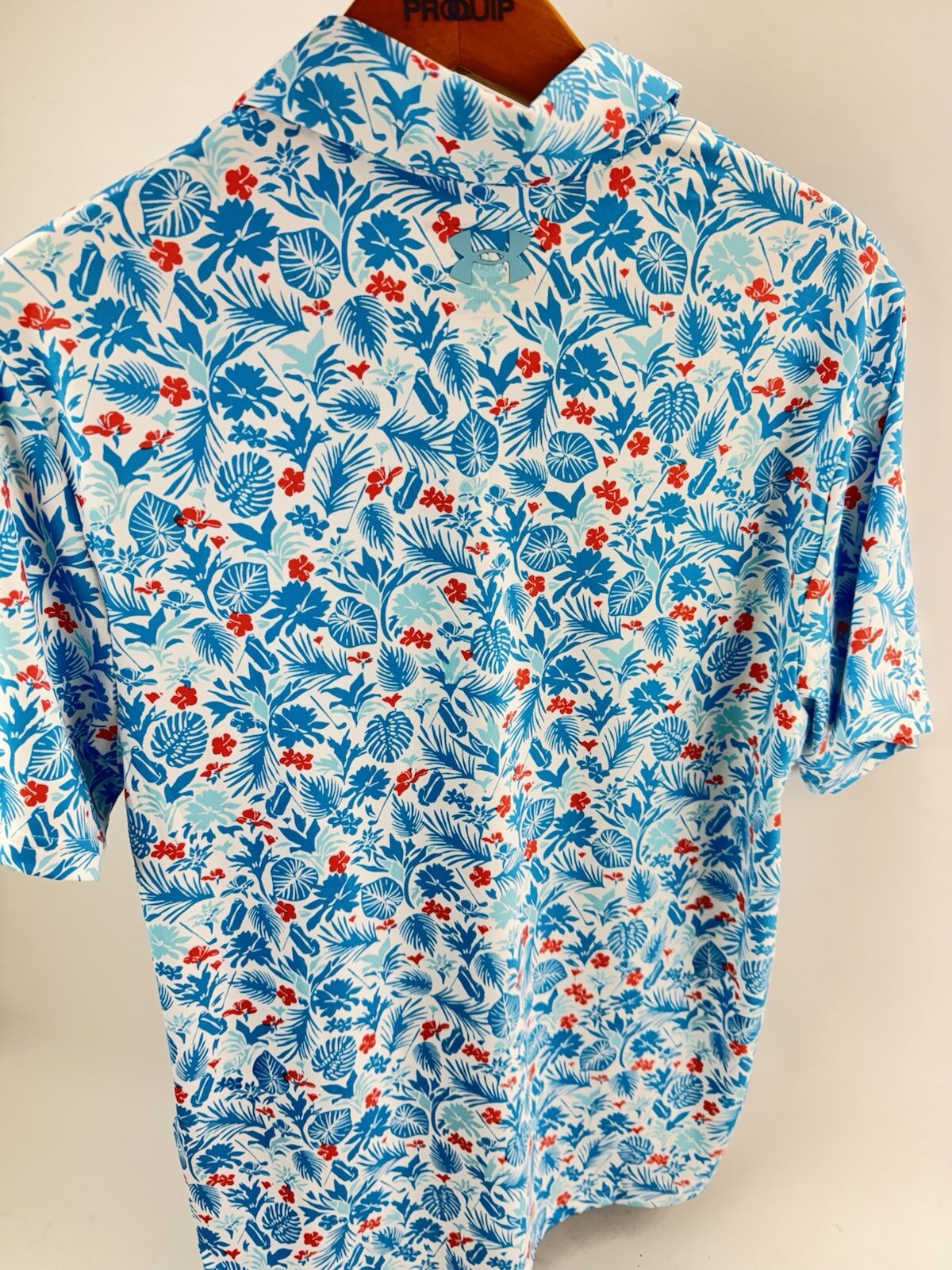 Under Armour Playoff 3.0 Men’s Polo Shirt Printed /UK Small /Loose Fit /199628