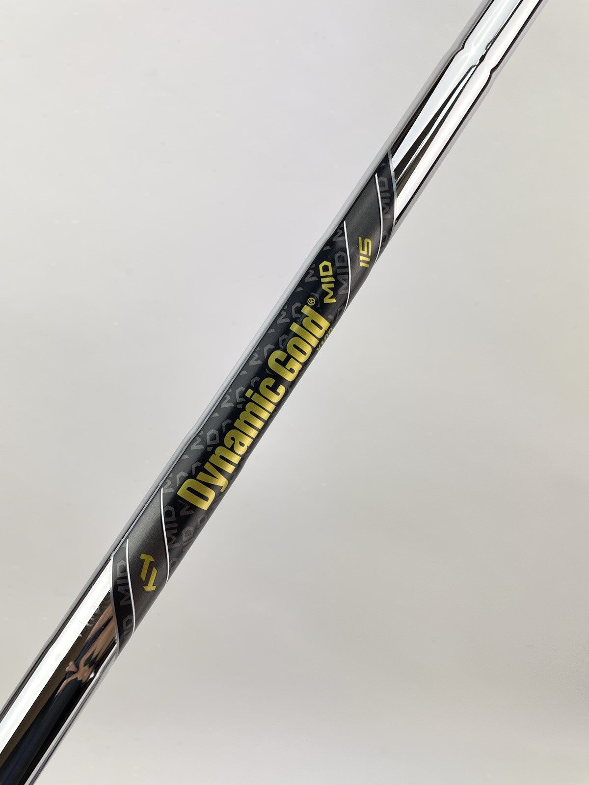 Dynamic Gold 115 Iron Shaft MID X100 X Flex Steel 35" /0.370 Parallel /183321