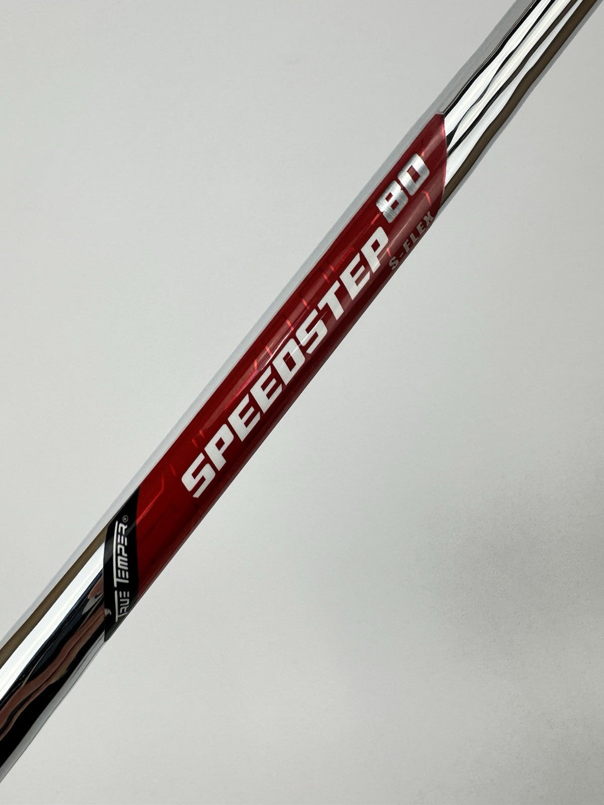 True Temper SpeedStep 80 Iron Shaft Stiff Flex Steel 35.25”/0.370 Parallel/336951