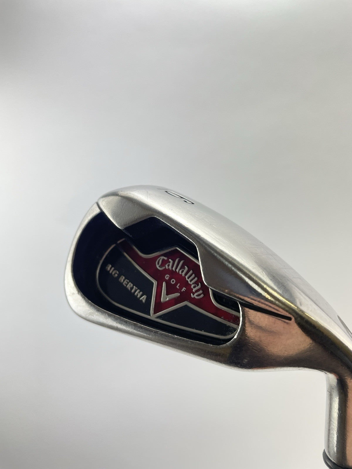 Callaway Golf 6 Iron Big Bertha Stiff Flex Graphite /Right /New Grip /271532