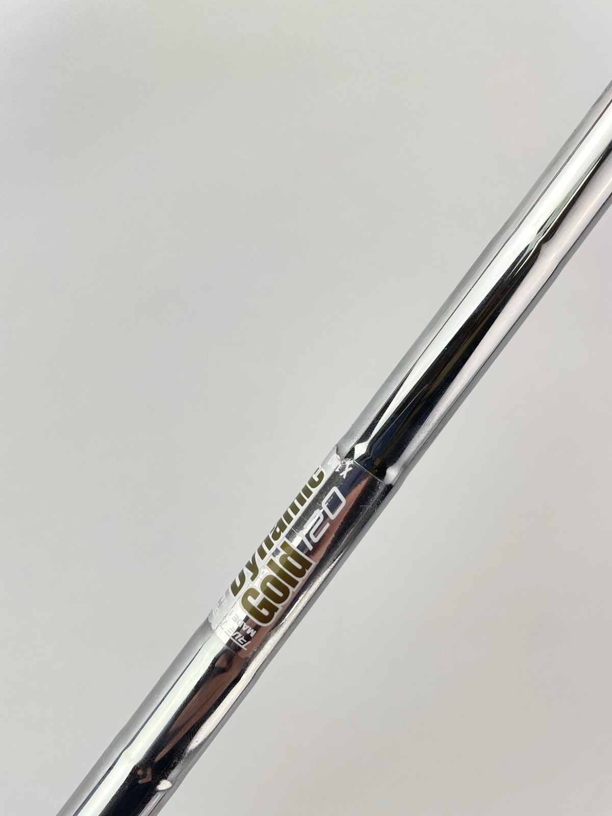 Dynamic Gold 120 Iron Shaft X100 X Flex Steel 35.75 /0.355 Tapered /281696