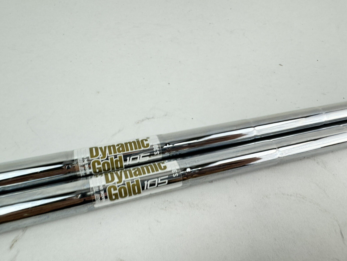 Dynamic Gold 105 Wedge Shaft Set (2) S300 Stiff Steel 0.355 Tapered /184551