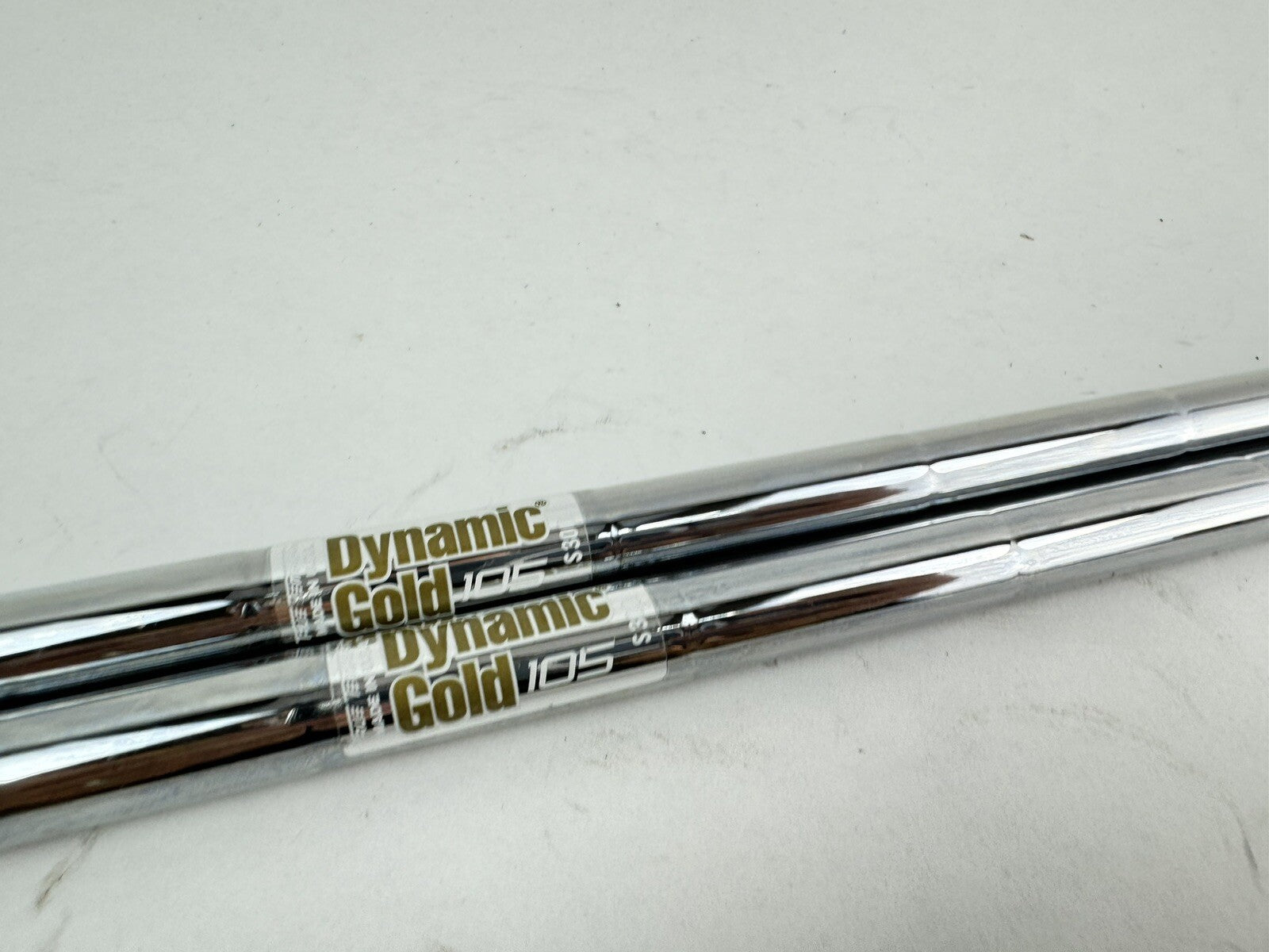 Dynamic Gold 105 Wedge Shaft Set (2) S300 Stiff Steel 0.355 Tapered /184551