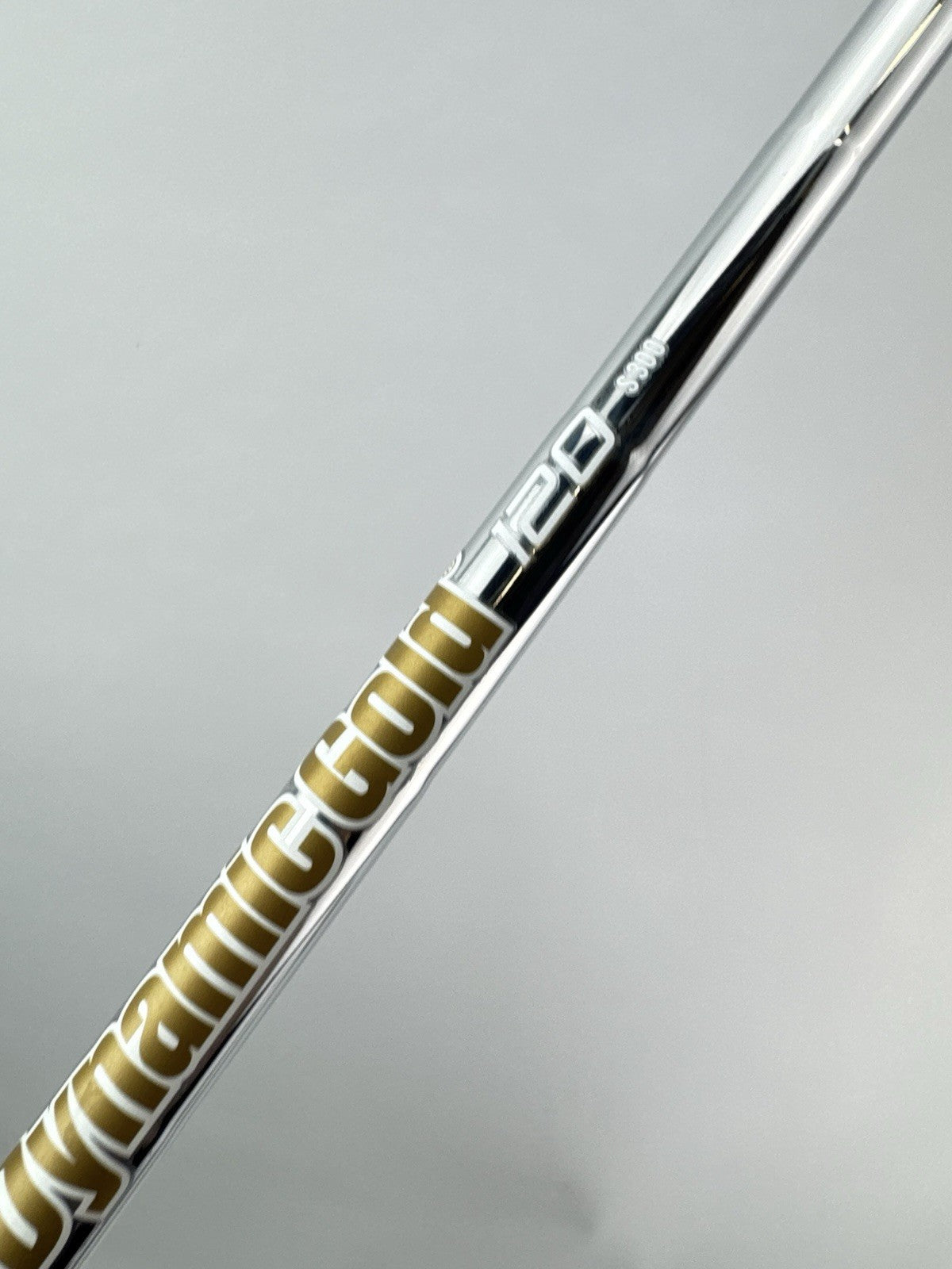 Dynamic Gold 120 Iron Shaft S300 Stiff Flex Steel  36” /0.355 Tapered /292573