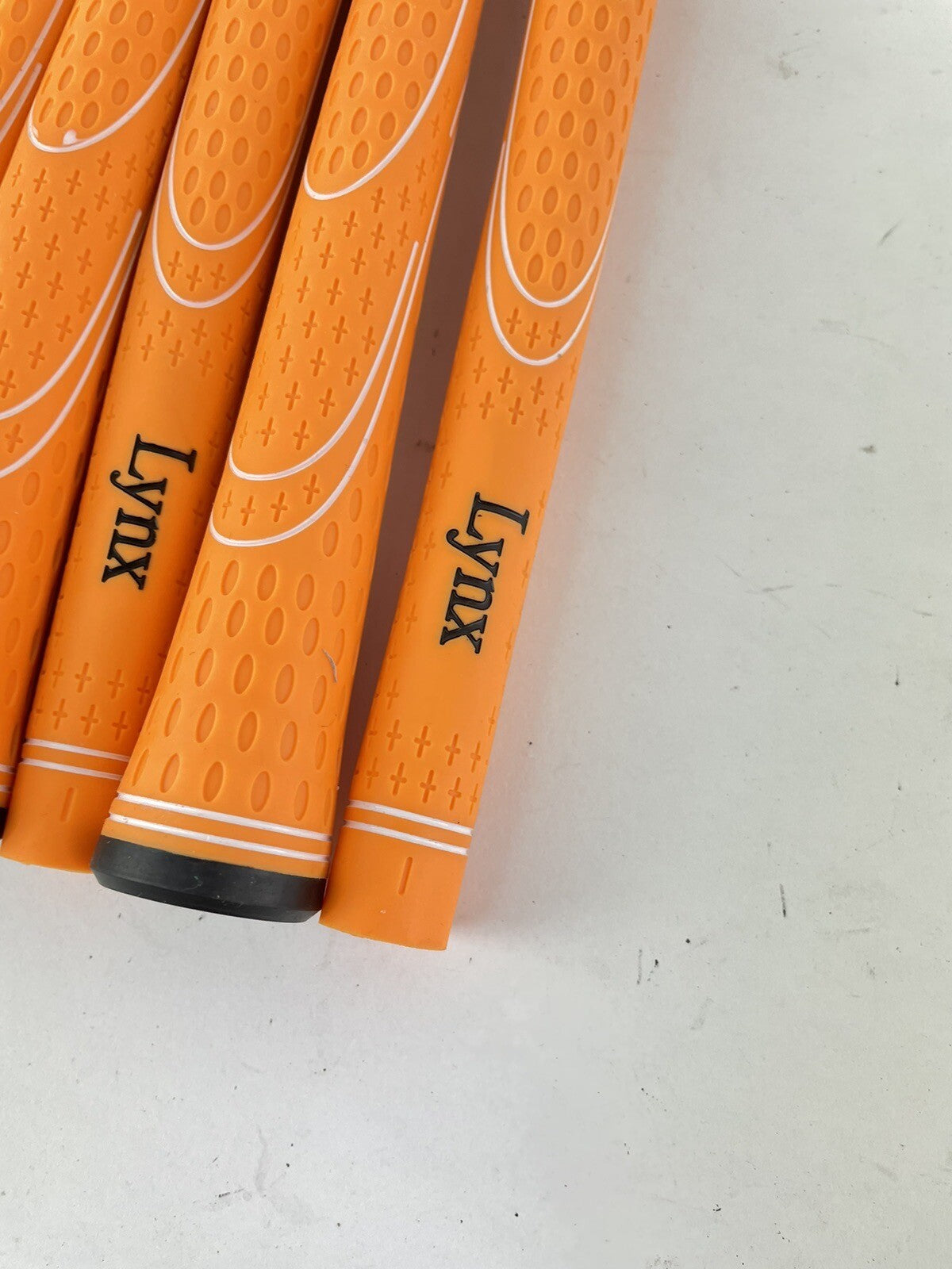 Lynx Golf Grips Mens (10) Orange/Black /Standard Size /Brand New5