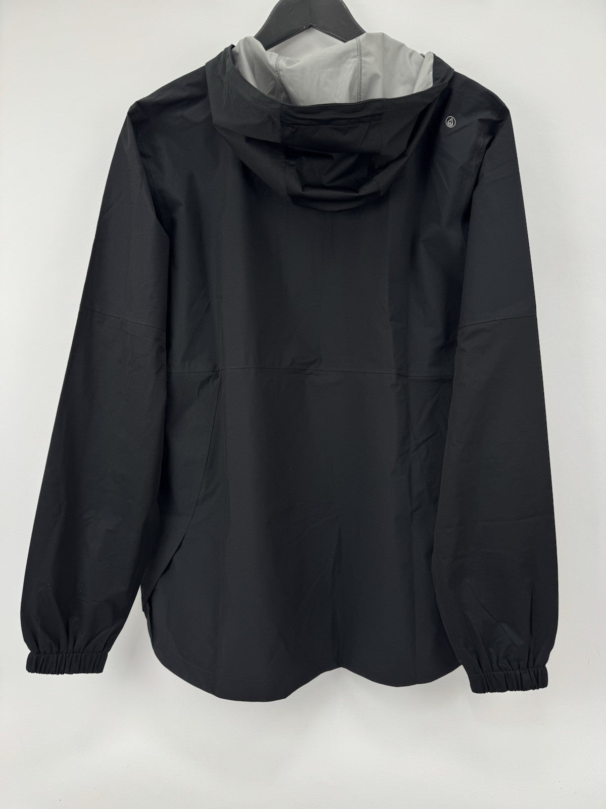 FootJoy HydroLite X Waterproof Lightweight Hooded Jacket Size Large Black/337696