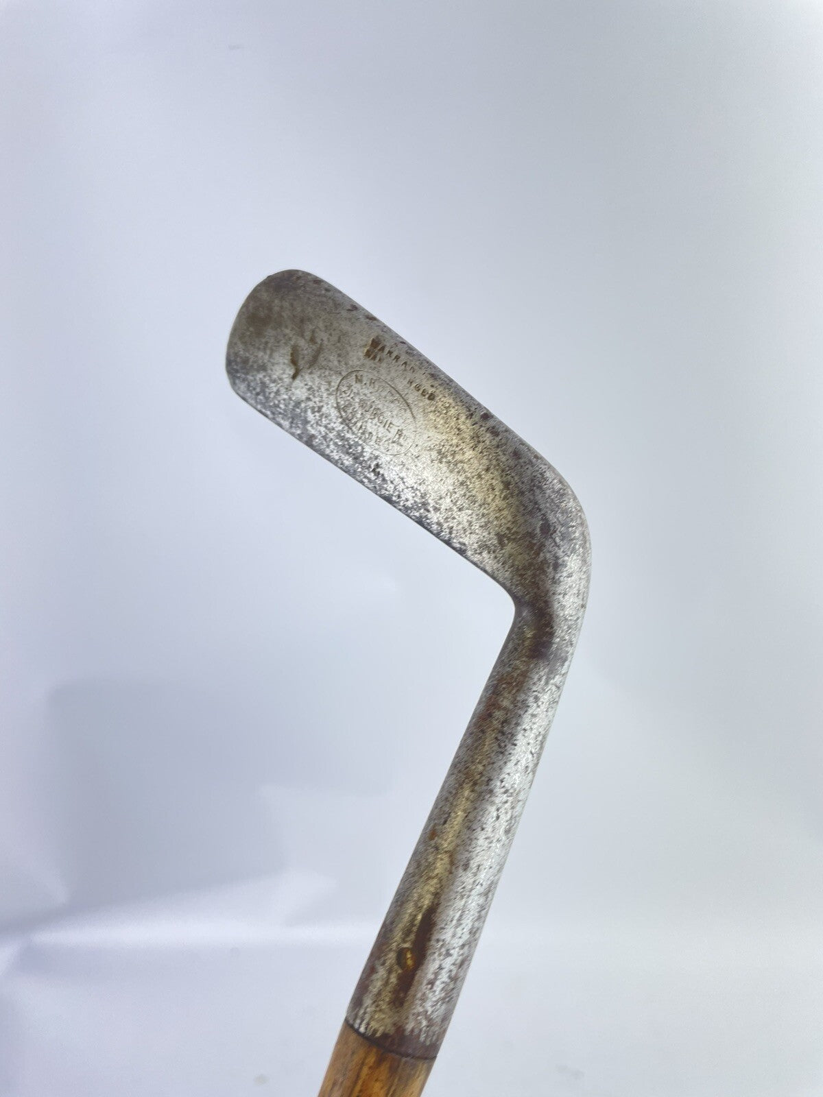 Hickory Golf Putter Hand Forged M.Rodgers 212 Gorgie Road Edinburgh /31.5” /42144