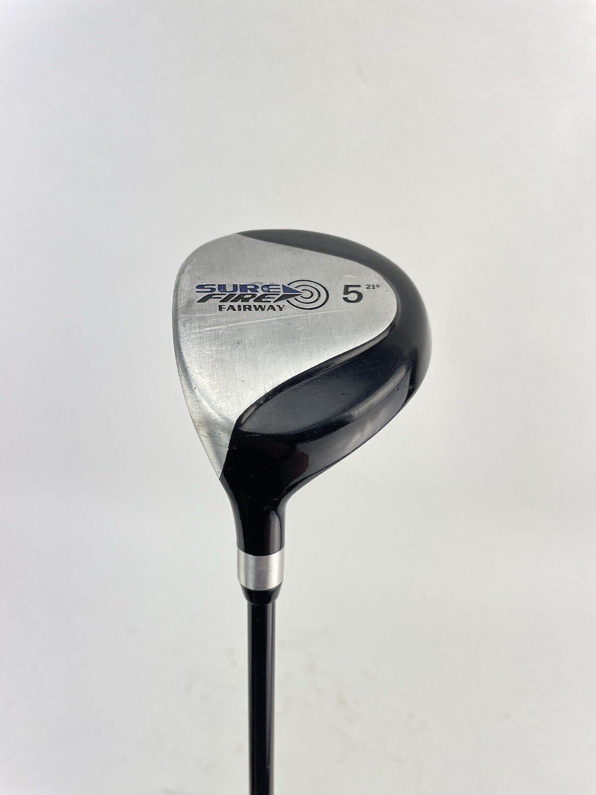 MD Golf 5 Wood Surefire 21* Firm Flex Graphite /Left Handed /New Grip /170660