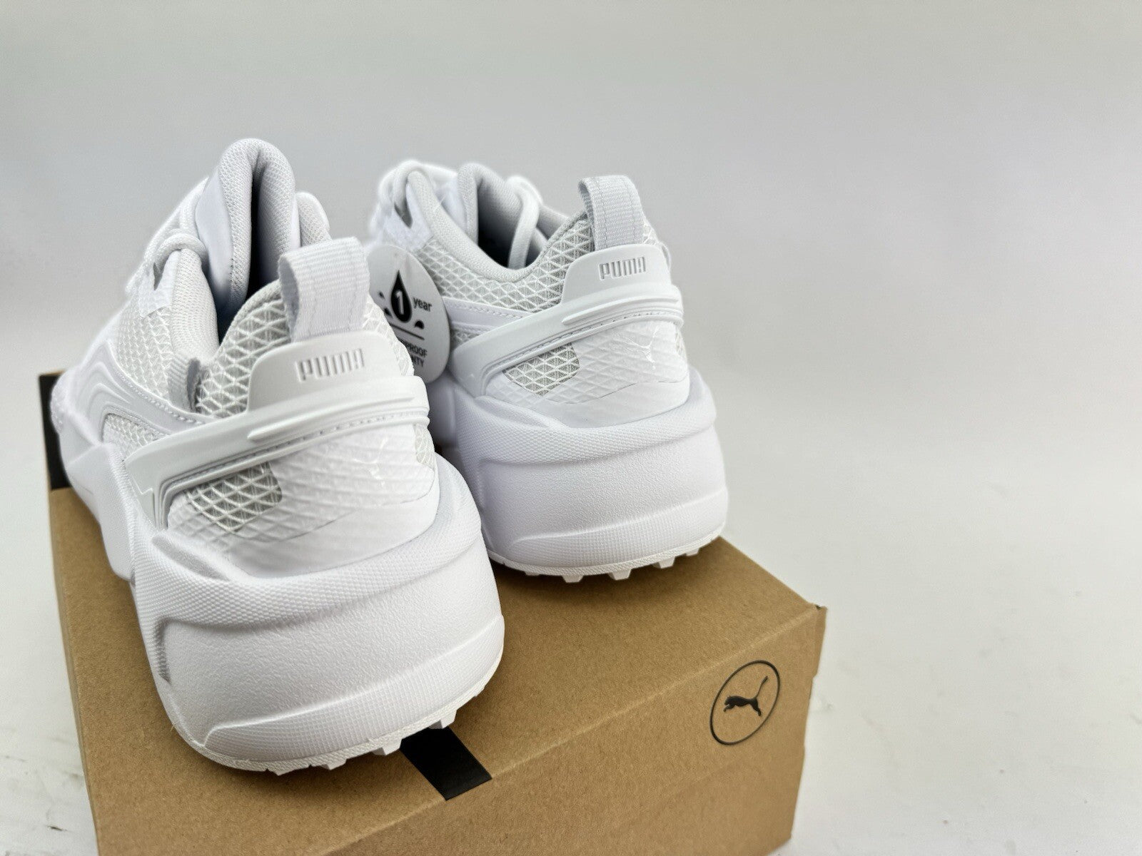 Puma GS-X Efekt Golf Shoes Womens UK 6 /White/Pink /Spikeless /New In Box /201276
