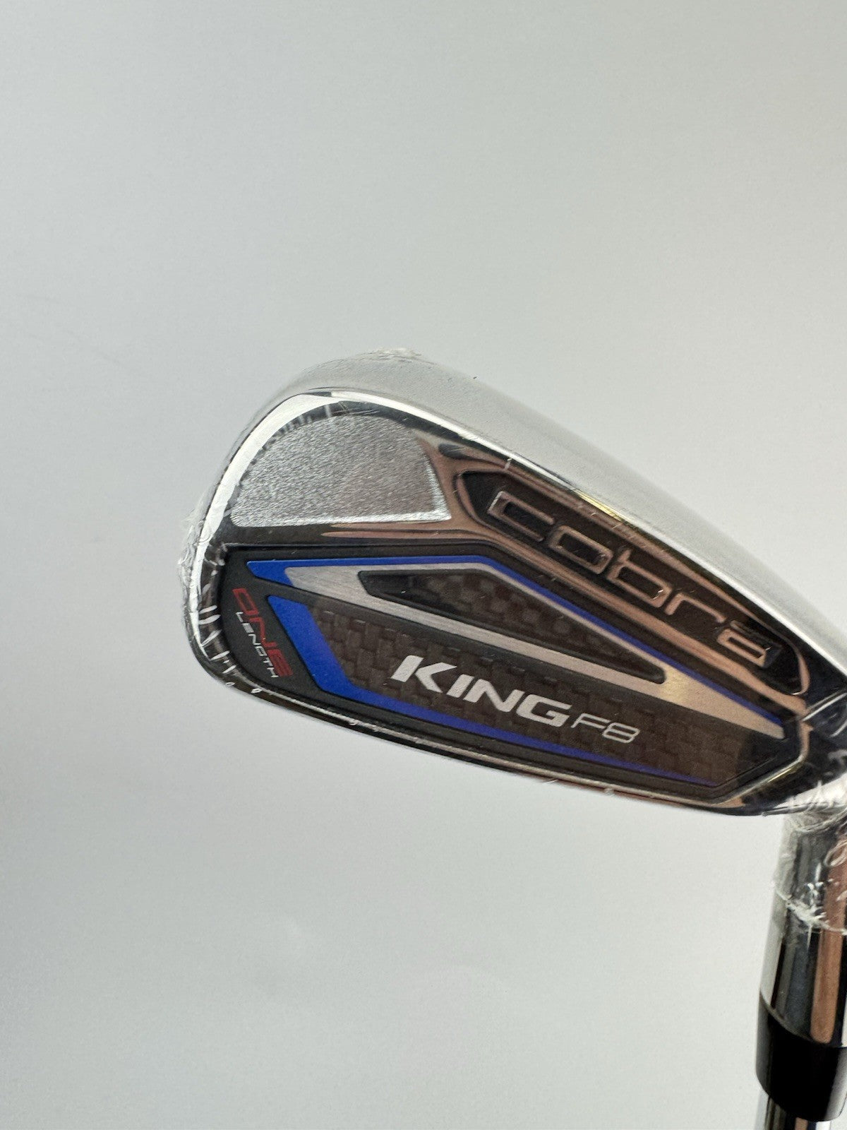 Cobra One Length 4 Iron F8 KBS Tour FLT 120 Stiff Flex Steel /Right /New /308372