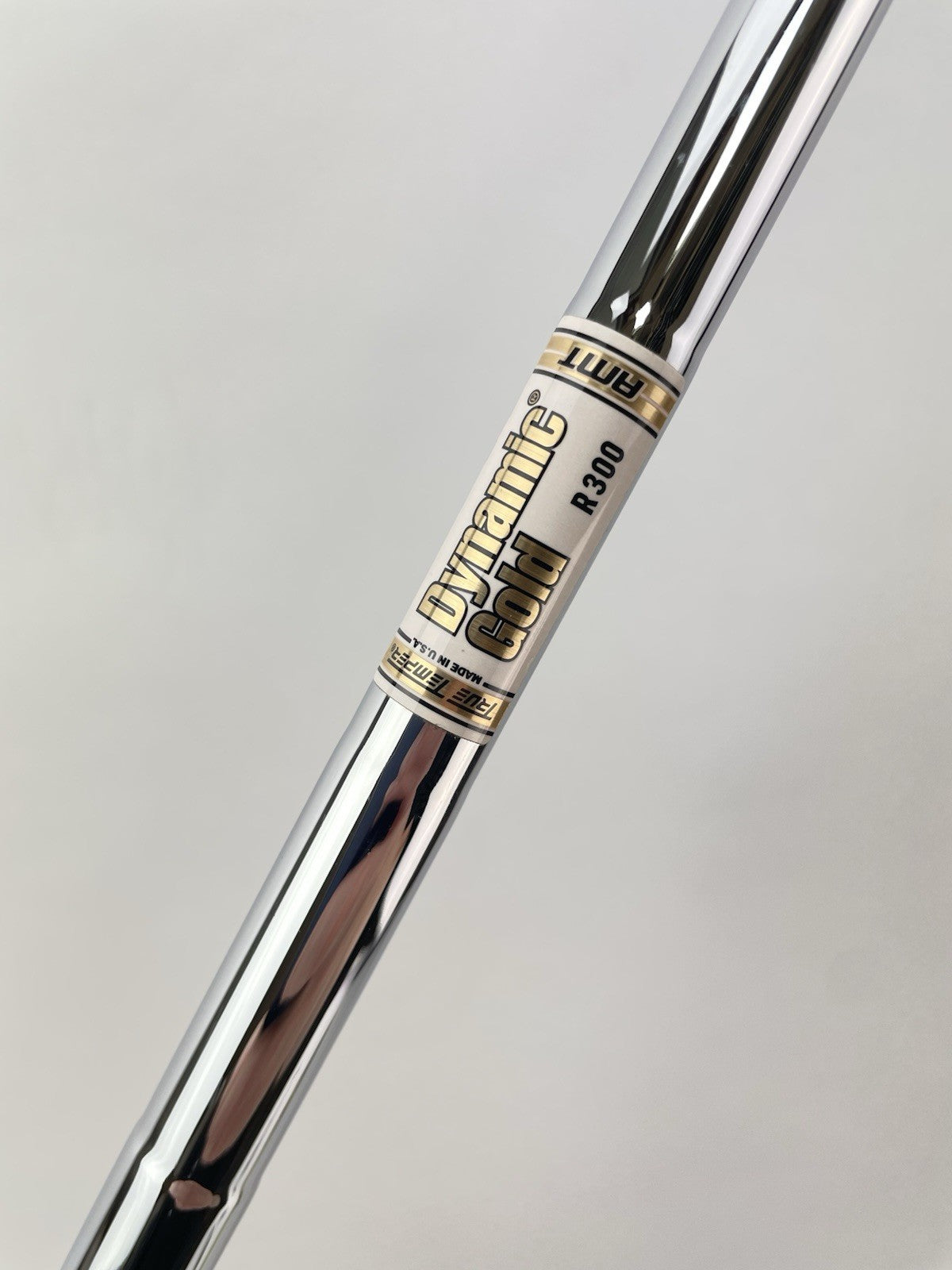 Dynamic Gold AMT Iron Shaft Regular Flex Steel 35 /0.355 Tapered /254250