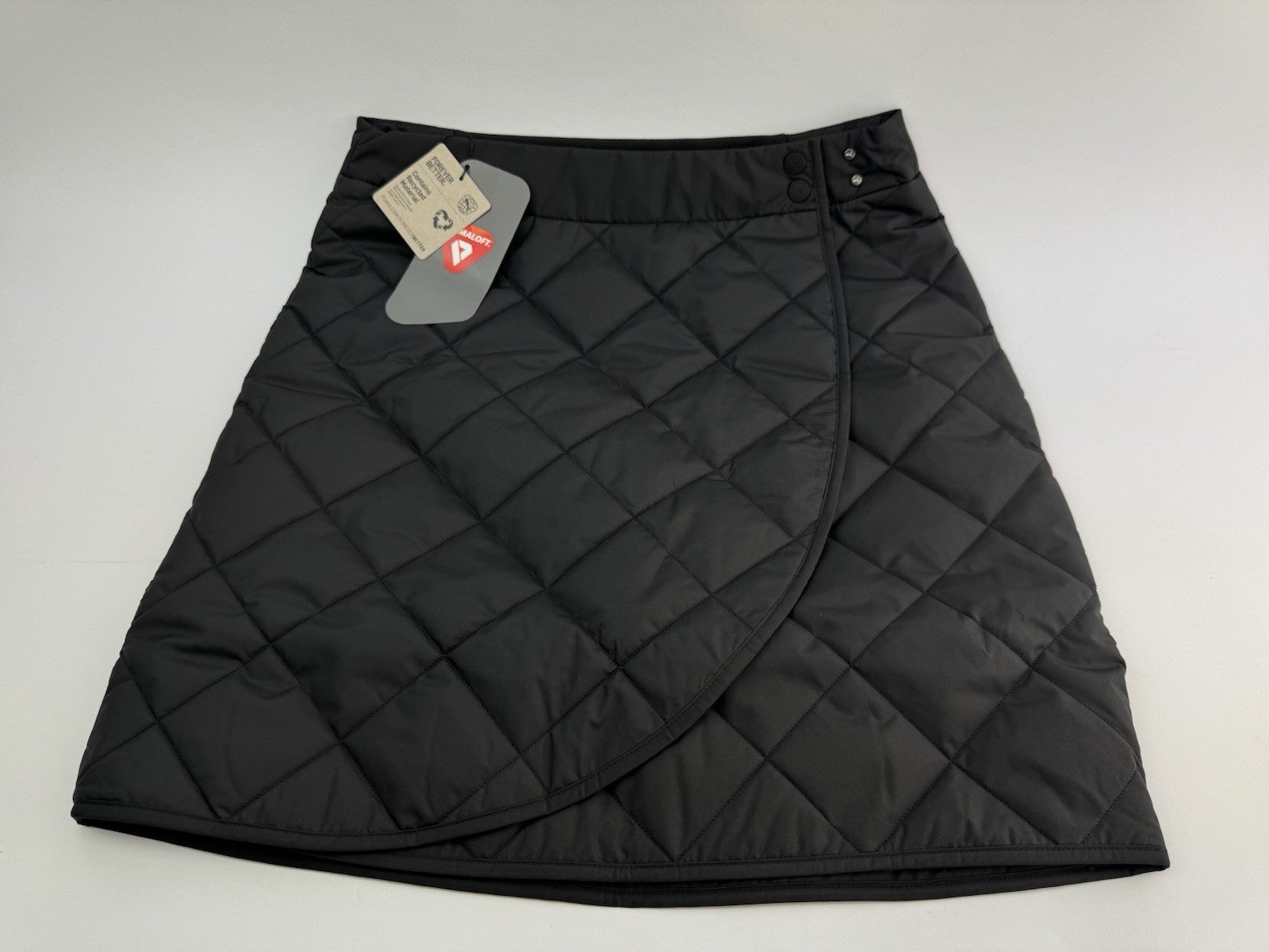 Puma Golf Ladies Skirt Kyley Quilted Wrap Insulated /Black /UK Medium /284950