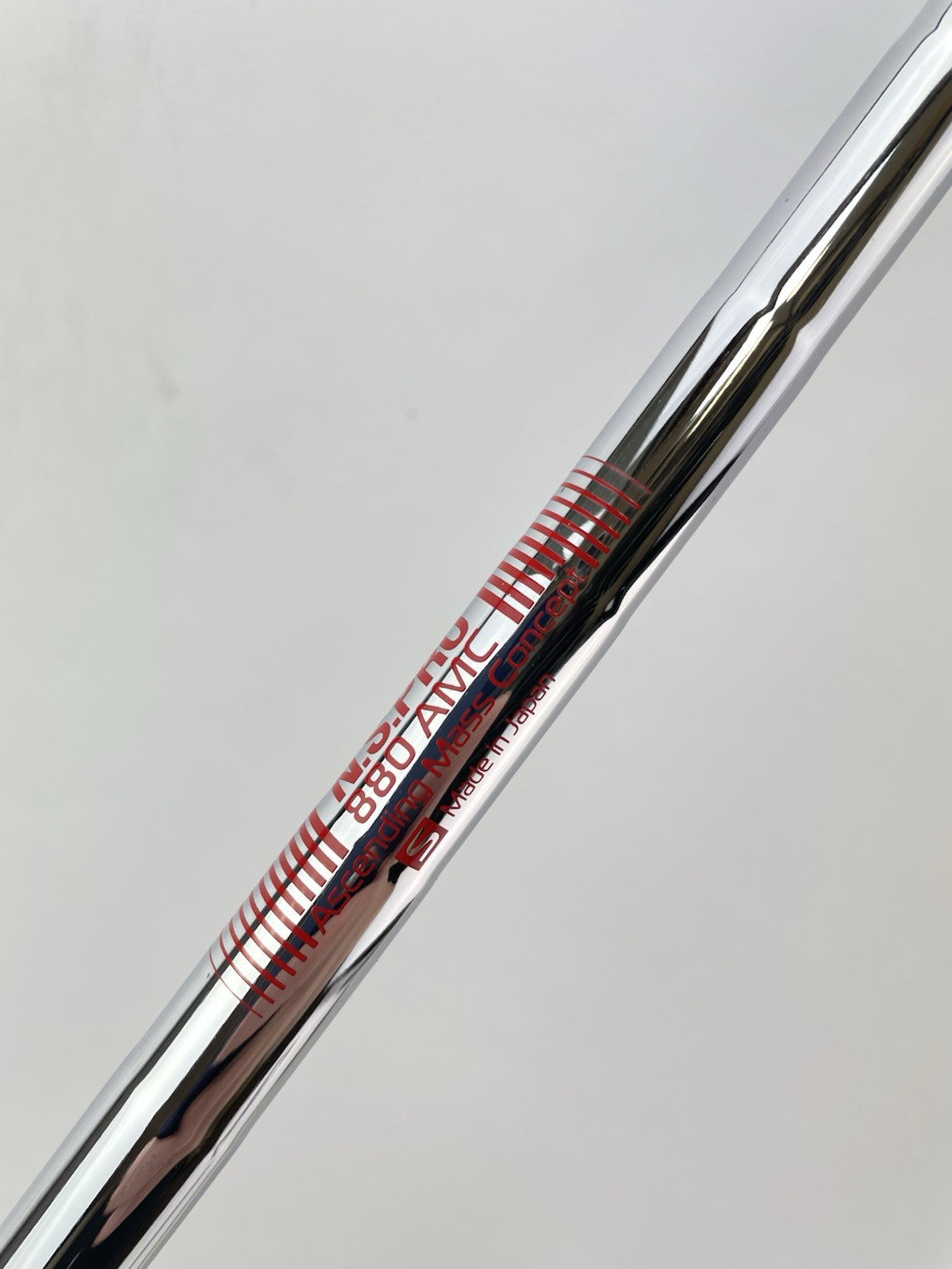 Nippon AMC 880 Iron Shaft Stiff Flex Steel 35.5 /0.355 Tapered /265635