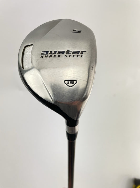 Dynacraft Golf 5 Wood 19* Regular Flex Graphite/Right /New Grip /278150