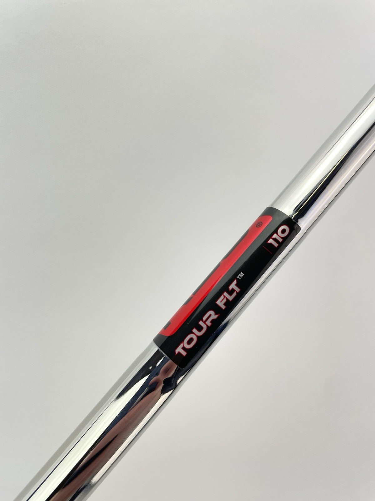 KBS Tour FLT Iron Shaft 110 Regular Flex Steel 35.25” /0.355 Tapered /289685