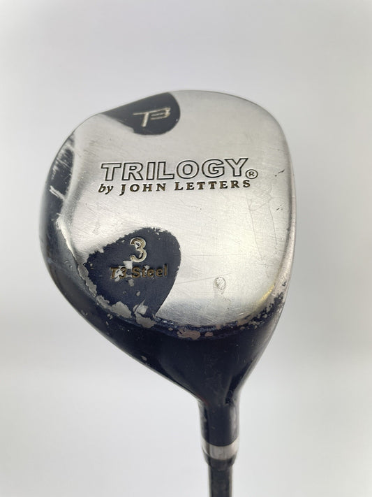 John Letters 3 Wood Trilogy Regular Flex Graphite /Right Handed /New Grip /215260