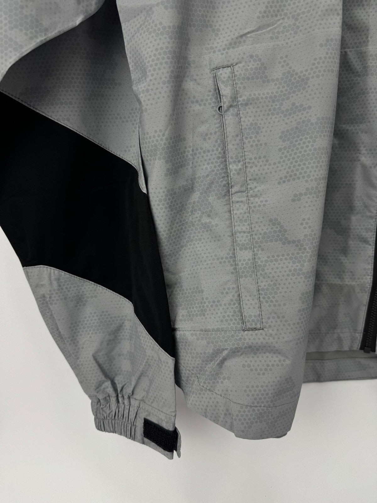 FootJoy Hydrolite X Jacket Mens Size M Grey Camo Waterproof Lightweight/337685