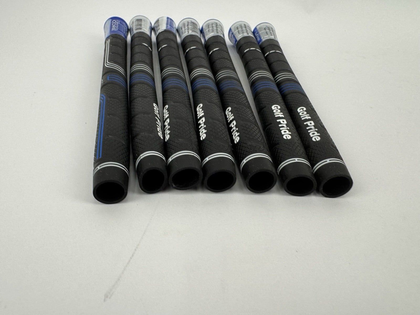 Golf Pride CP2 Wrap Golf Grips (7) Men’s Standard /Black/Blue /New /3378112