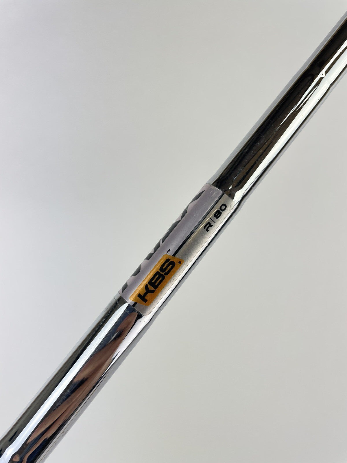 KBS Max Iron Shaft 80 Regular Flex Steel 36” /0.370 Parallel /124633