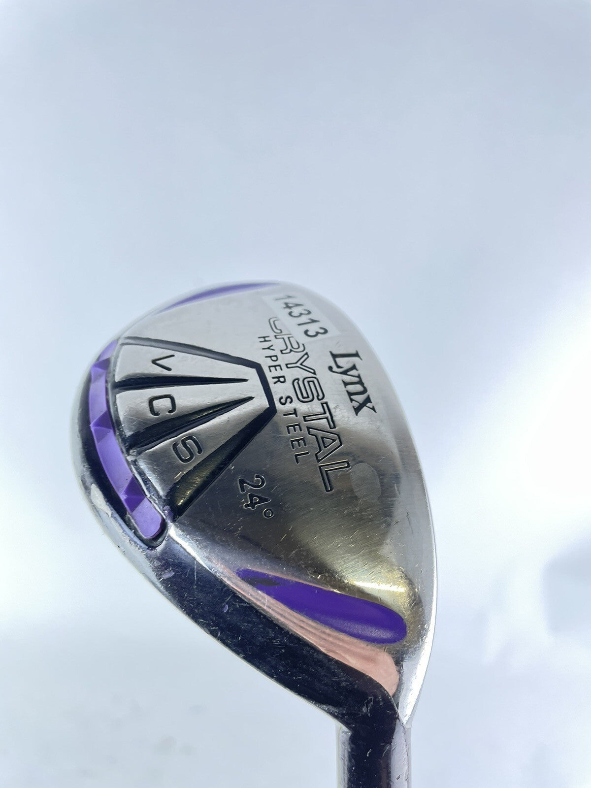 Lynx Ladies 4 Hybrid 24* Crystal Ladies Graphite /Right Handed /Golf Pride/1431322