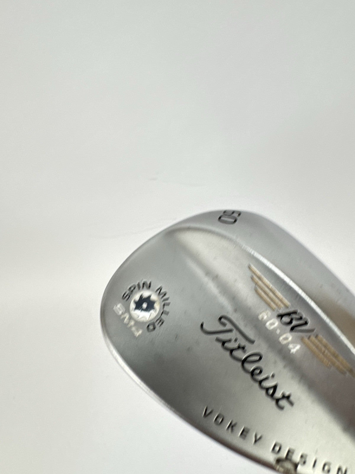 Titleist Vokey Lob Wedge 60* SM4 S300 Stiff Steel /Right Handed /New Grip /346834