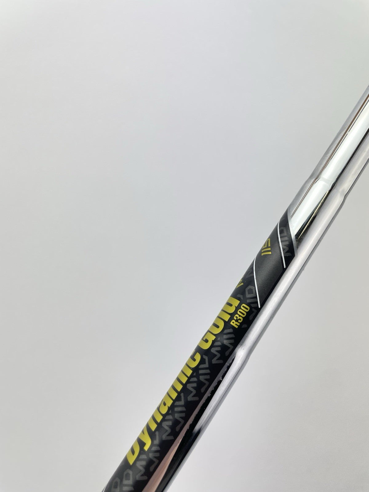Dynamic Gold Mid Iron Shaft 115 Regular Flex Steel 35.25 /0.355 Tapered /297208