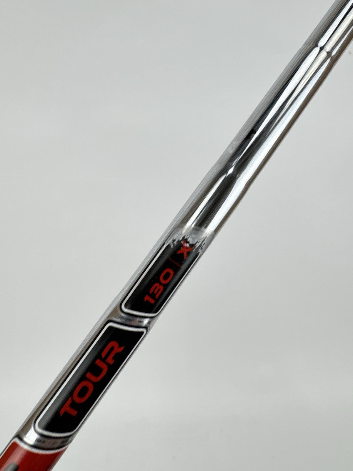 KBS Tour 130 Iron Shaft X Flex Steel 35.25” /0.355 Tapered /316936