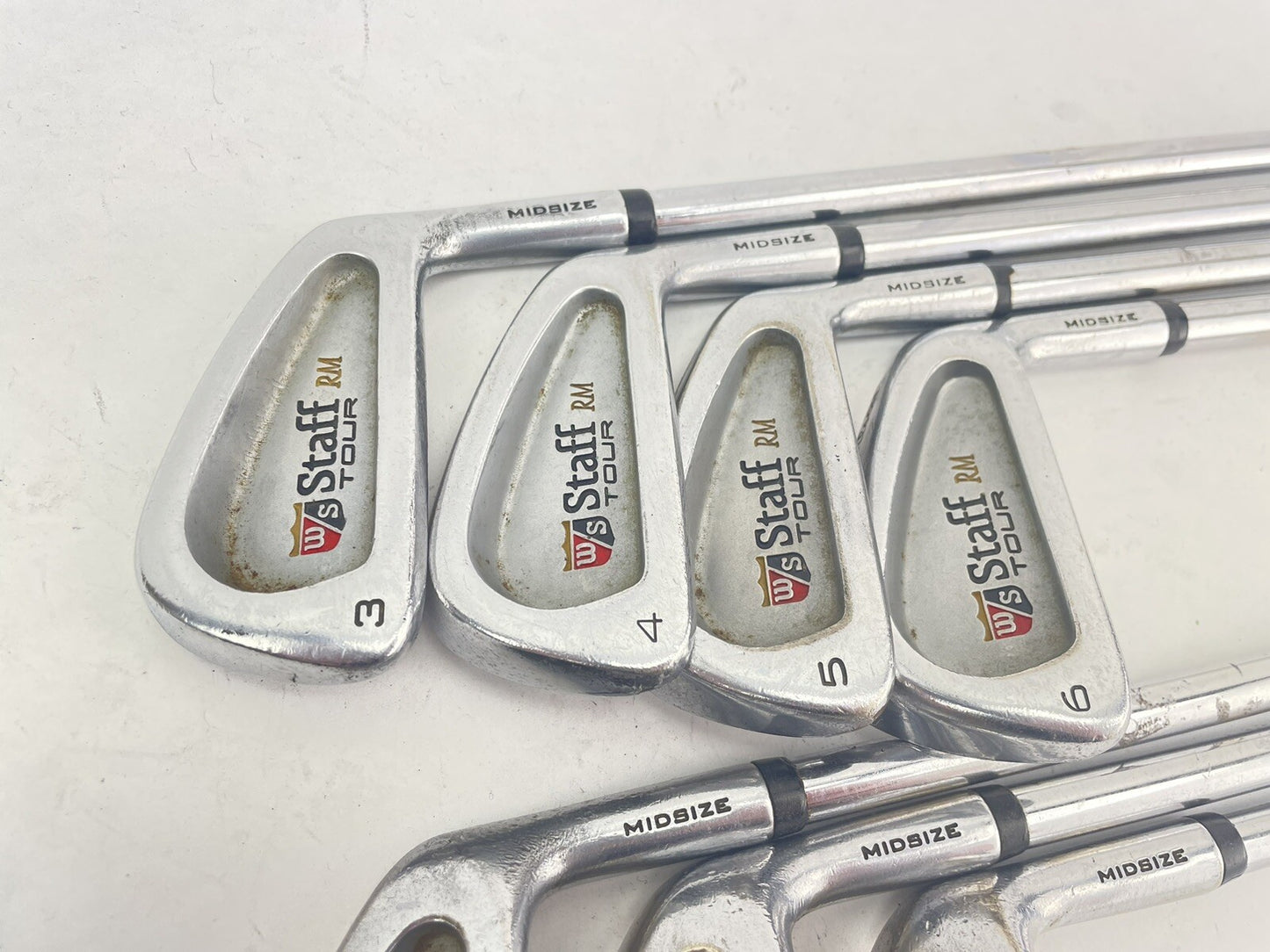 Wilson Staff Midsize Iron Set 3-9 RM Tour Regular Steel /Right /New Grips/177473