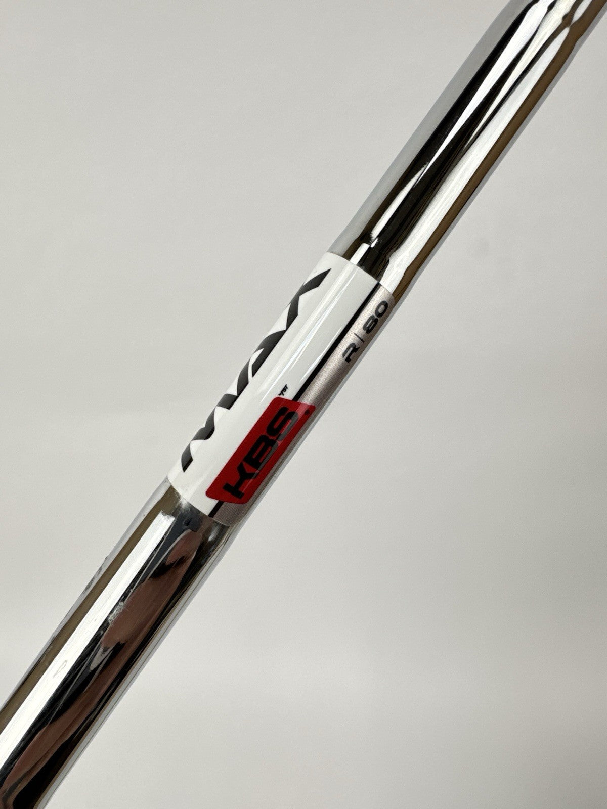 KBS Max 80 Iron Shaft Regular Flex Steel 35.5” /0.370 Parallel /350382
